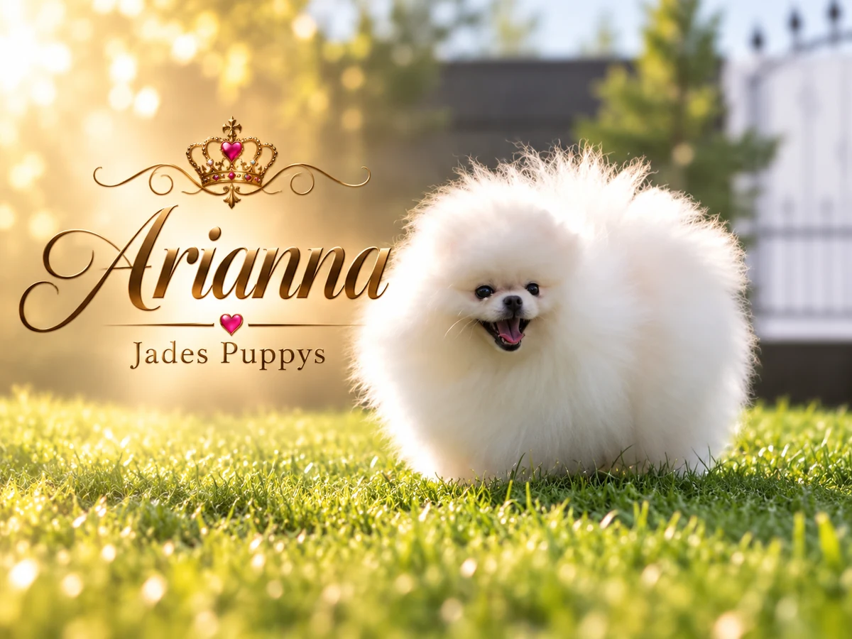 Arianna Jades Puppys - Lice Loulou de Poméranie