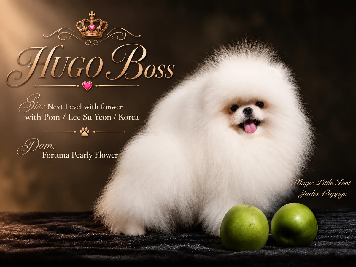 Hugo Boss - Étalon Loulou de Poméranie