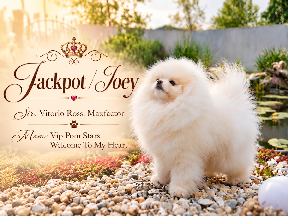 Jackpot Joey - Étalon Loulou de Poméranie