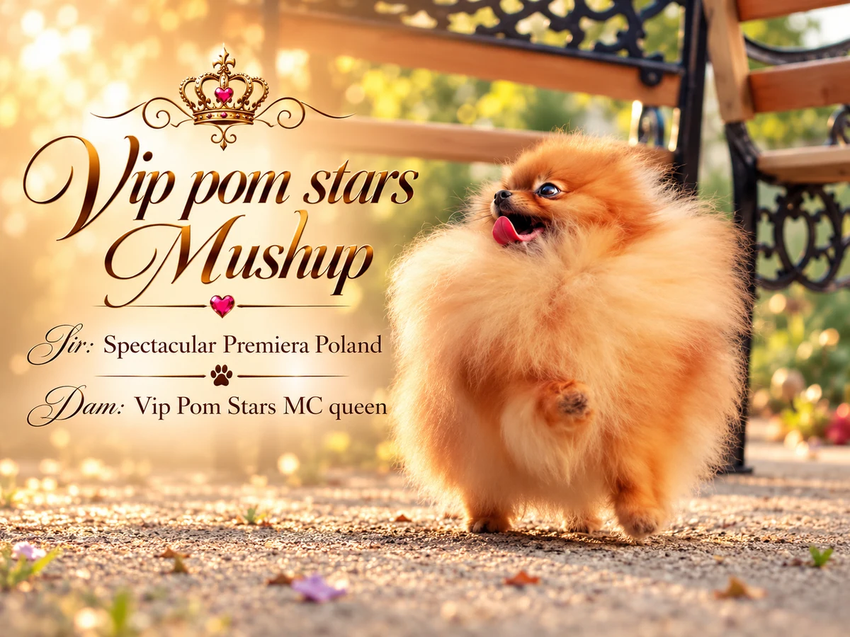 Vip Pom Mushup - Lice Loulou de Poméranie
